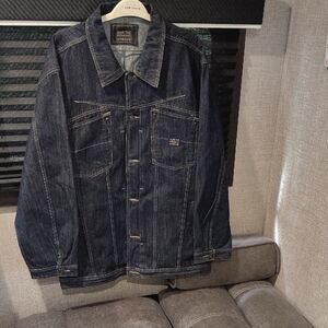 Marithe Francois Girbaud Dark Denim Jacket